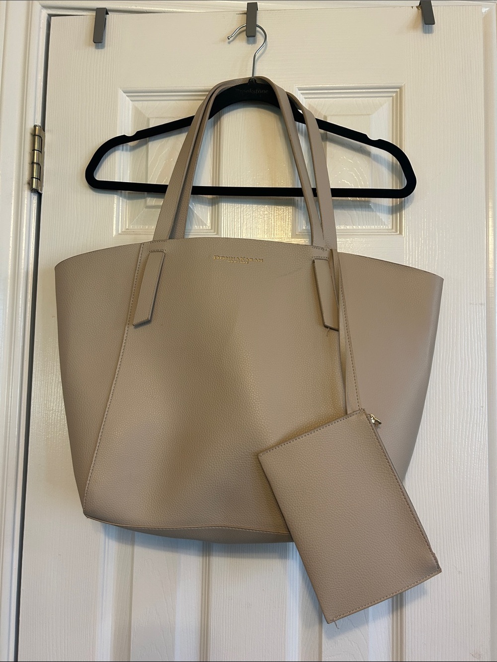 Donna Karan Beige Taupe Tote